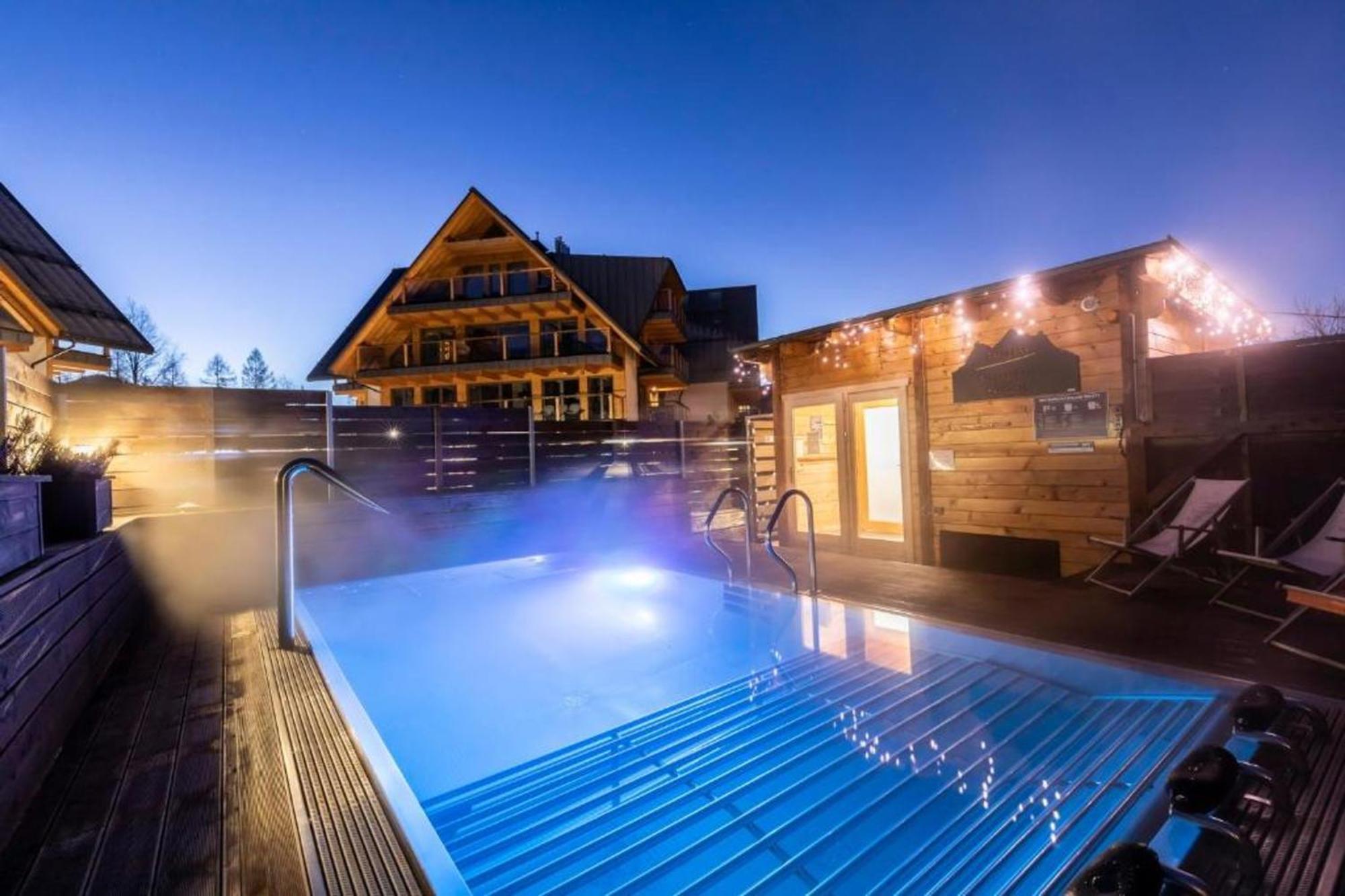 זקופאנה Apartament Halnica Pod Skocznia Klimatyzacja - Jacuzzi & Sauna מראה חיצוני תמונה
